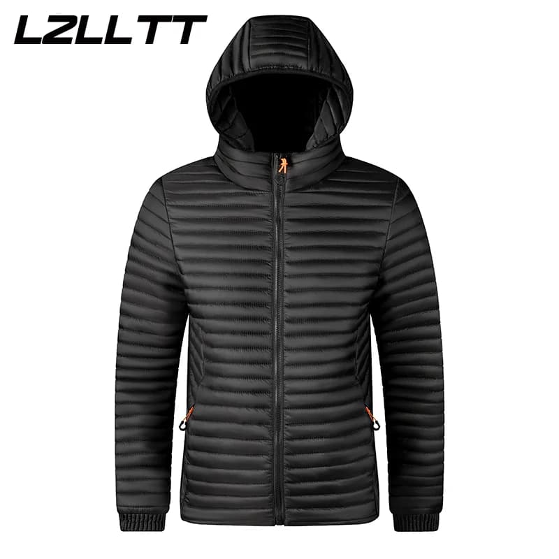 Uomo nuovo autunno inverno caldo impermeabile parka giacca cappotto uomo Casual moda antivento Outwear cappello staccabile parka cappotti maschili