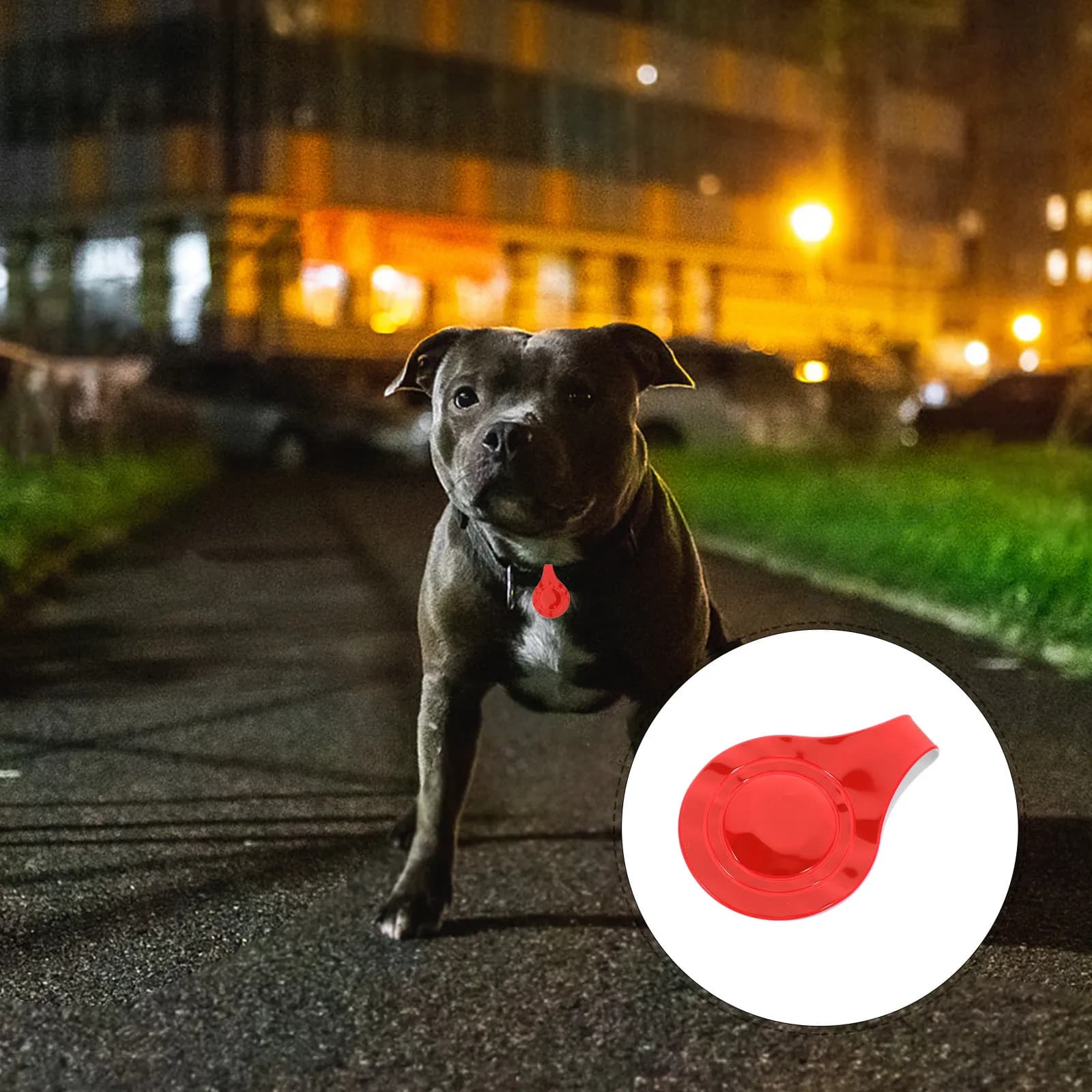 6 Pezzi Clip Magnetiche Riflettenti Rosse per Vestiti, Pettorine per Cani, Zaini, Sport e Sicurezza, Eleganti e Portatili in PVC