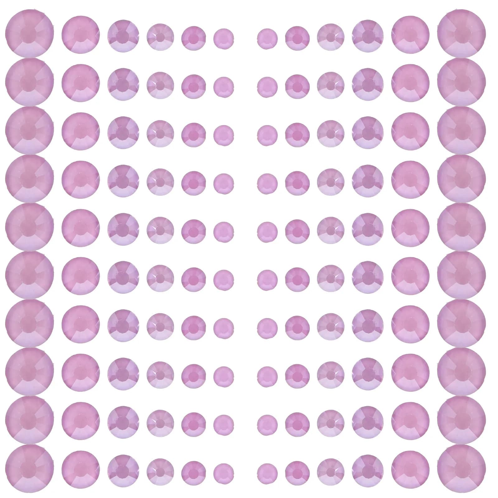 820 Pezzi di Strass in Vetro per Nail Art, Gemme per Unghie di Varie Dimensioni, Decorazioni per Unghie Acriliche, Materiali per Artigianato Fai-da-Te