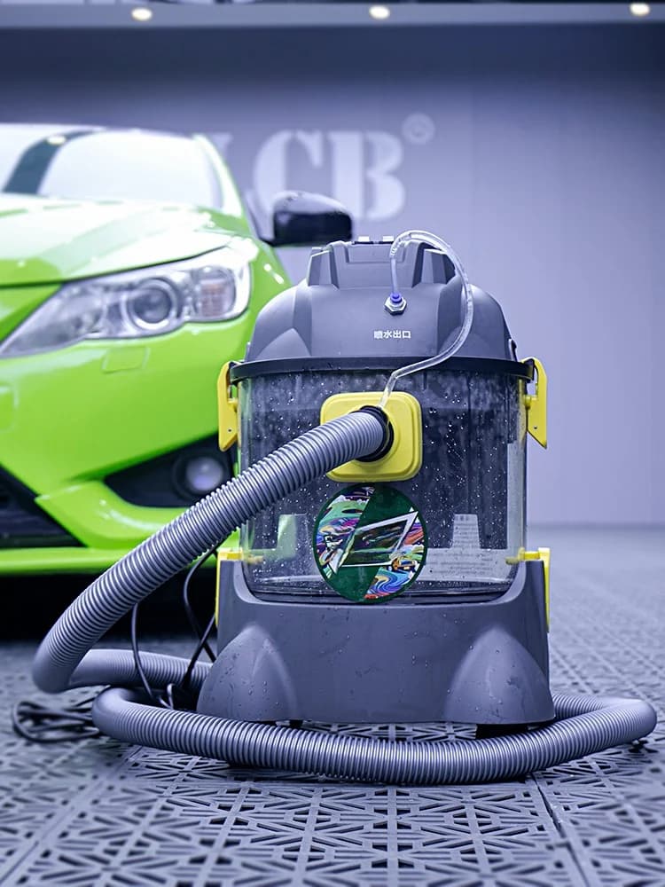 Spruzzatura ed estrazione macchina per la pulizia all-in-one tappezzeria per auto divano in tessuto aspirapolvere per auto ad alta potenza