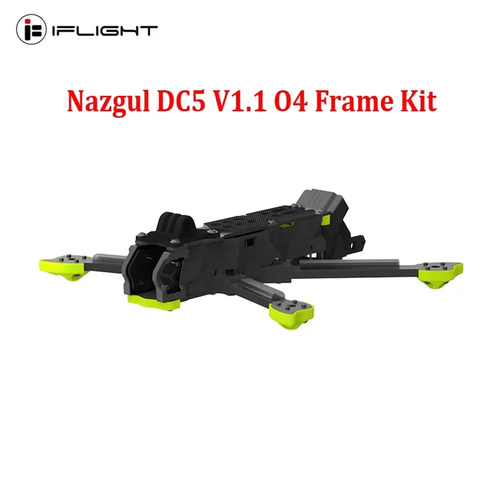 iFlight Nazgul DC5 V1.1 O4 Pro FPV Kit telaio Interasse 240 mm con braccio da 5 mm per RC FPV Racing Drone