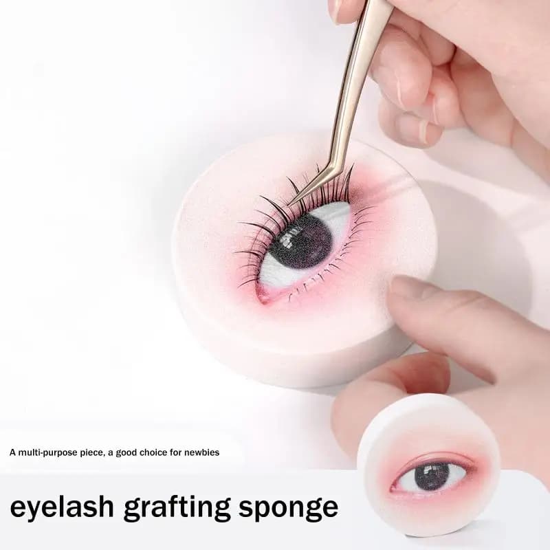 1/3/5pcs Eyelash Extension Training False Eyelash Display Board Eyelash Display Tray Fake Lashe Holder Eyelash Maker Model Teach