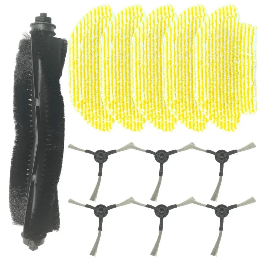 Kit di spazzole laterali principali e panni per robot aspirapolvere Karcher RCV 3 RV3, strumenti per la pulizia, ricambi per elettrodomestici