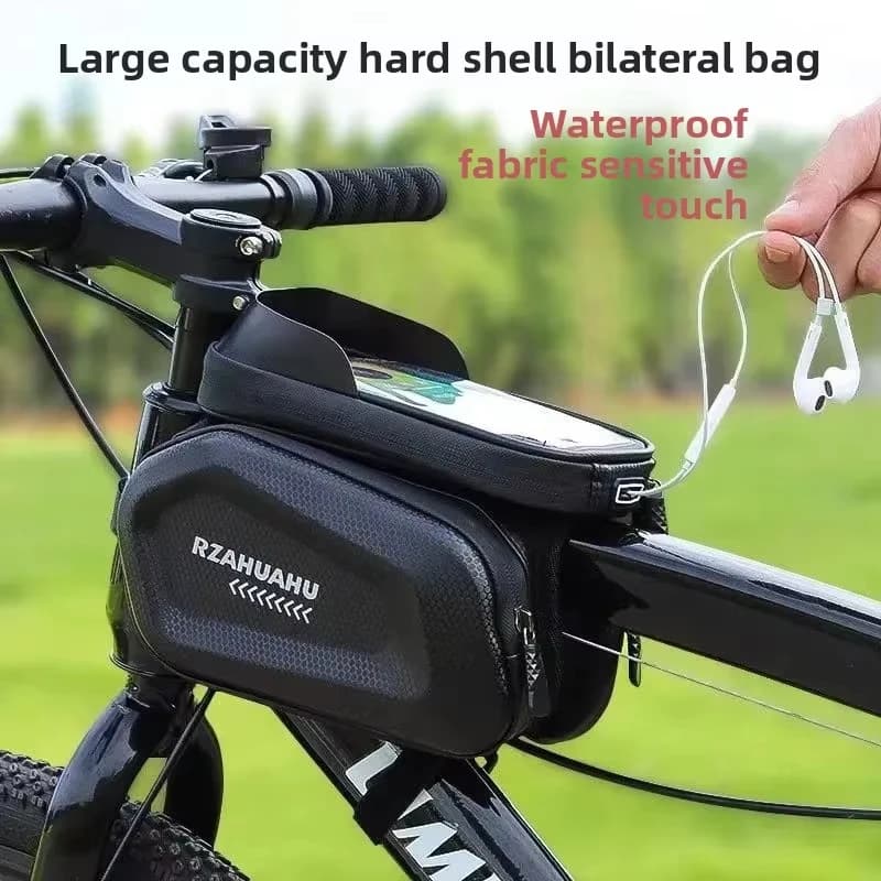 Bicycle Bags Bike Top Front Tube Frame Bag Touchscreen Phone Holder Case Storage MTB Road Bike Bag Cycling Accessories and Parts