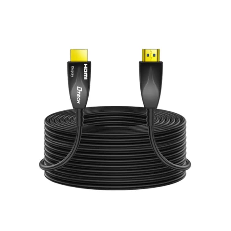 DTECH 45 m maschio a maschio 18 Gbps 4K 60 Hz HD Video HDMI 2.0 Cavi HDMI in fibra ottica