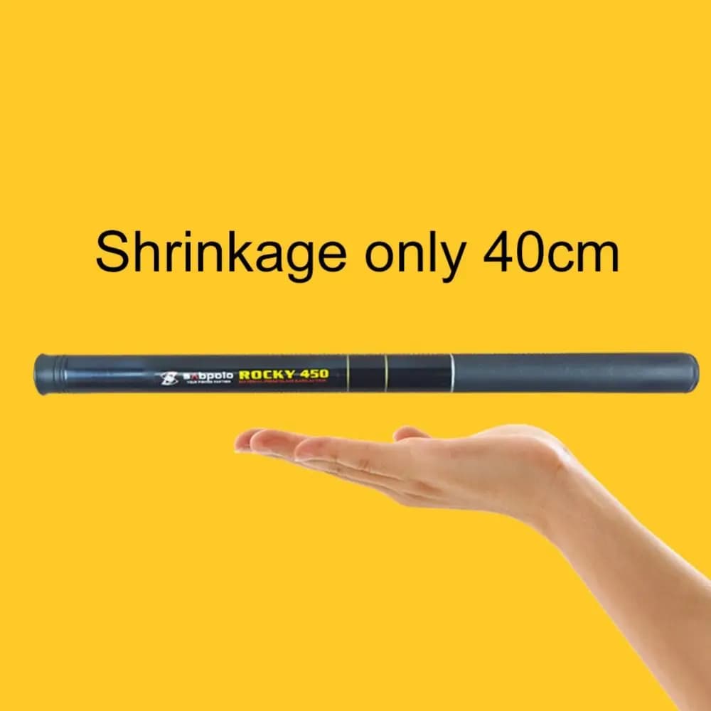 Canna da pesca telescopica telescopica Canna da pesca portatile in fibra di vetro ultraleggera per carpa d'acqua dolce