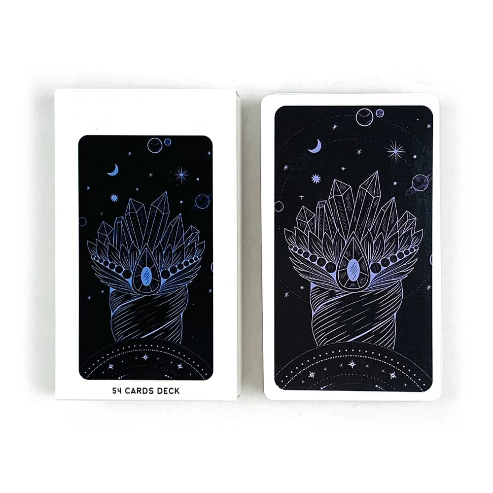 Nuove carte Oracle Una mazza di affermazione di carte da 54 pezzi per manifestare la libertà finanziaria e attirare denaro, perfetta per la guida spirituale