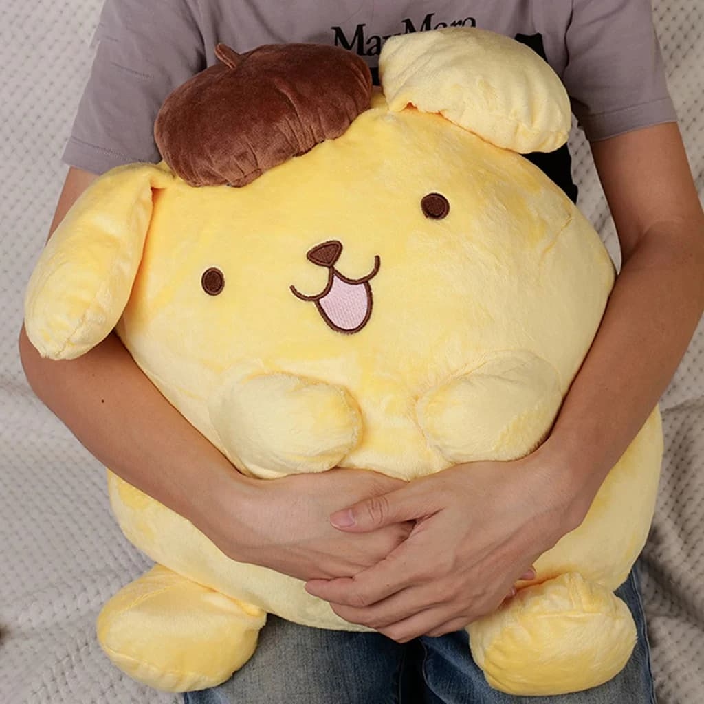 40/50cm Kawai Pompompurin Plush Full Size Toys Beautiful Children's Gift Cushion Super Soft Pom Pom Purin Plush Doll Room Decor