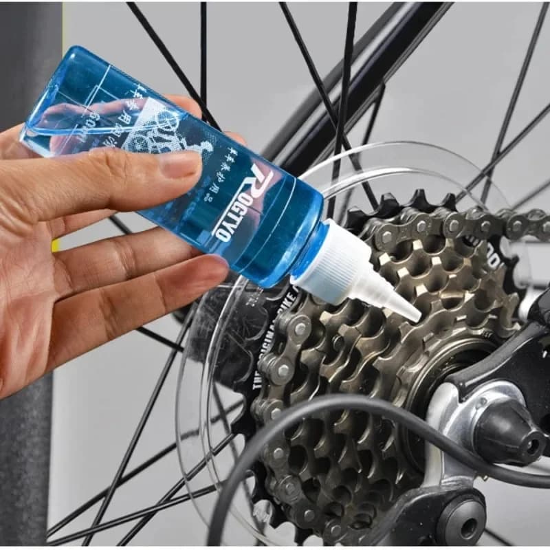 1/3/5PCS Bicycle Lube Chain Oil 60ML Dry Chain Lubricant Bike Gear Waxy Maintenance Oil Squirt MTB Road Bicycle Accessories