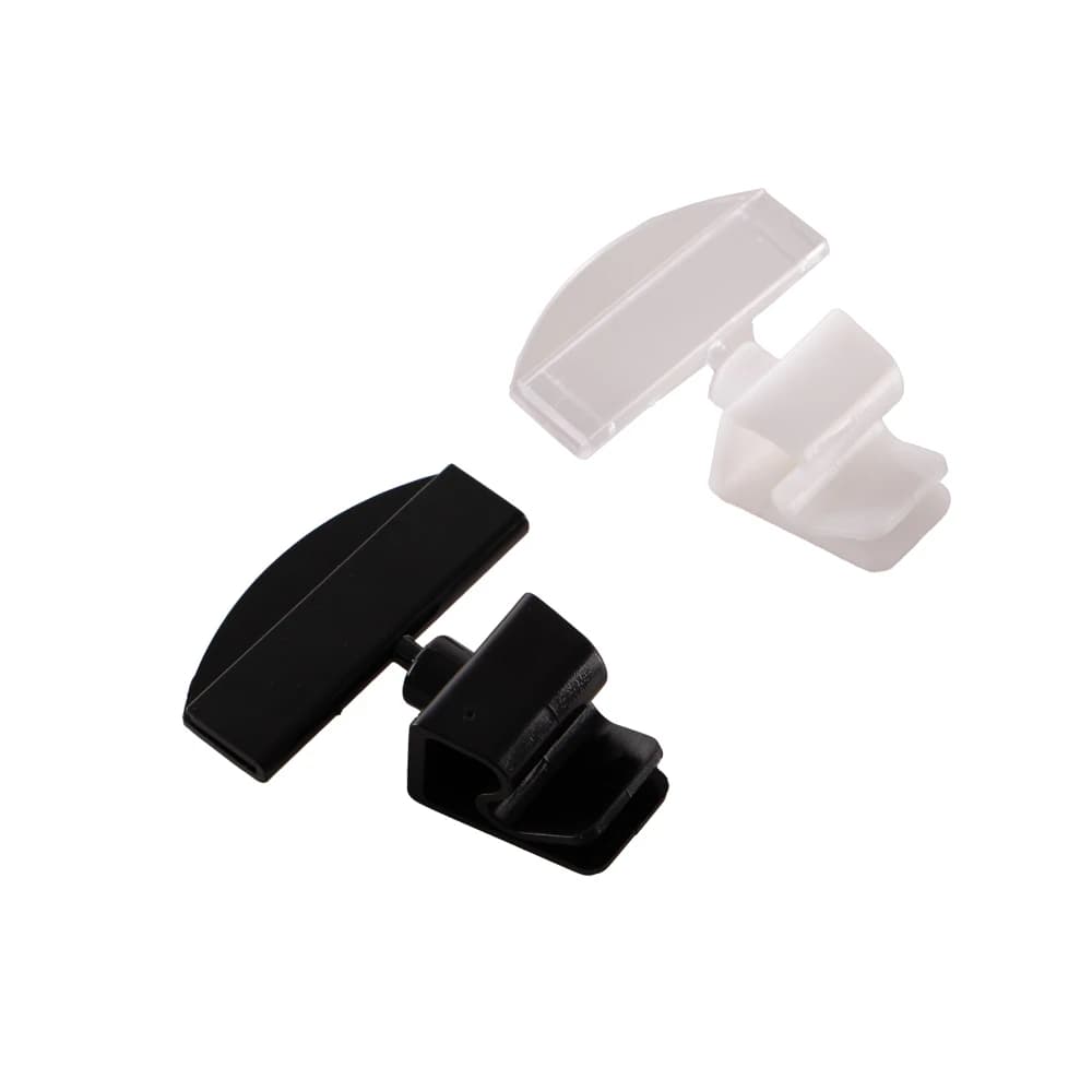 Clip pubblicitarie POP trasparenti per cartelli in plastica, etichette per prezzi, supporti per clip per etichette nel supermercato al dettaglio