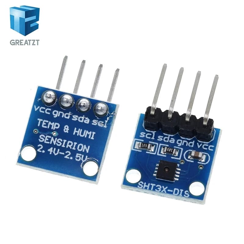 GREATZT I2C interface SHT30 SHT30-D Digital Output Temperature Humidity Sensor Accuracy Breakout Weather SHT30-DIS For Arduino