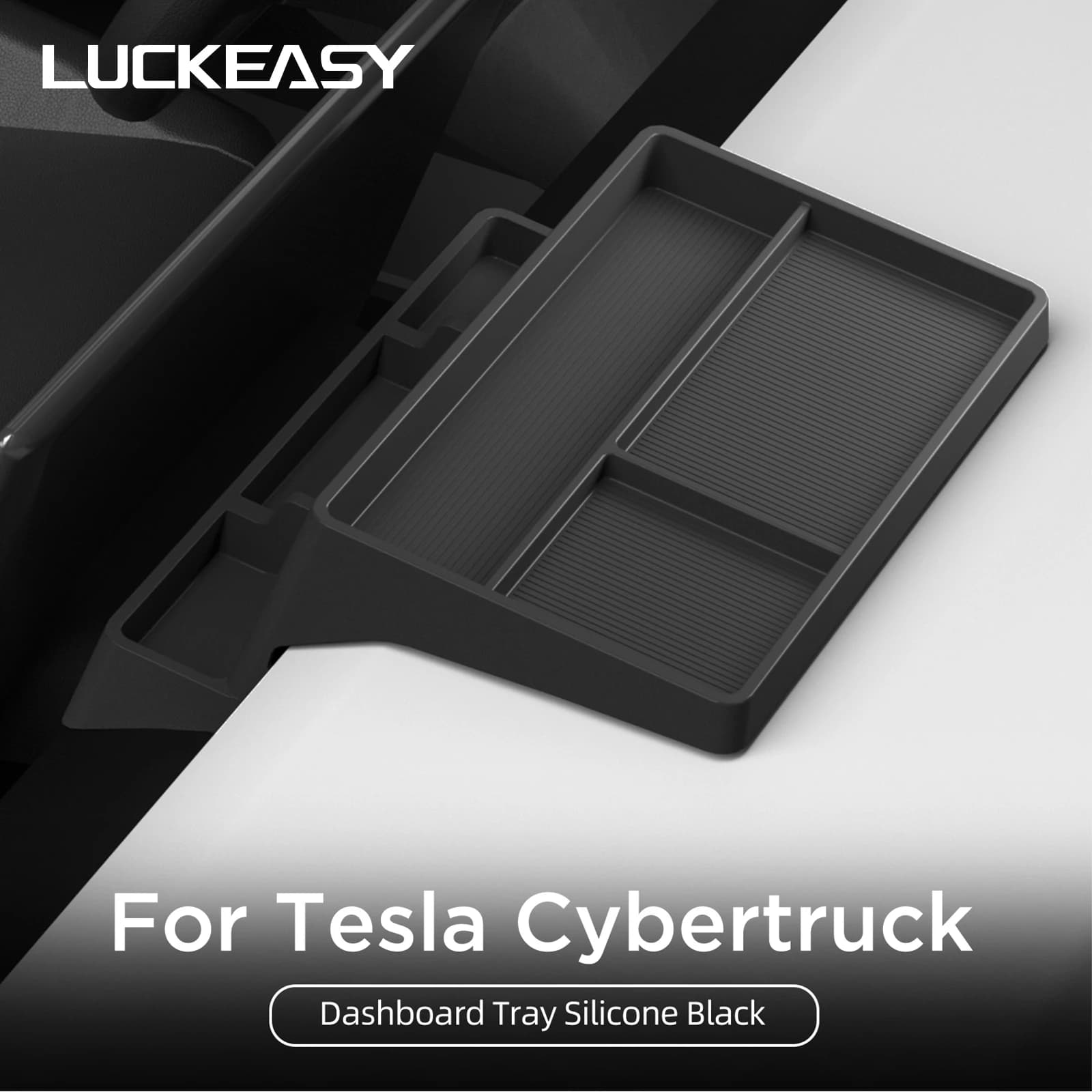 Per Tesla Cybertruck 2024-2025 Cruscotto Dell'automobile Scatola di Immagazzinaggio Cruscotto Strumento Pannello Organizzatore Vassoio di Immagazzinaggio Accessori Per Interni Auto 1 pz