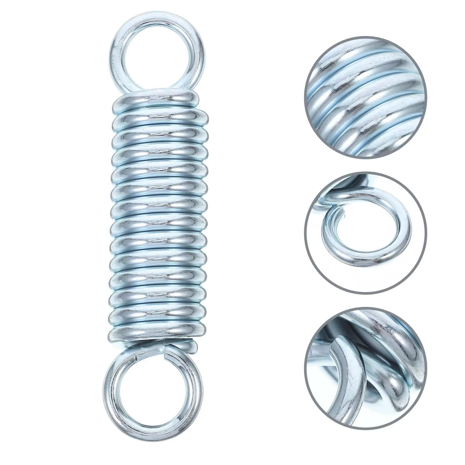 Extension spring for cushioning for durable spring rocking chair, outdoor swings and porch, and boxing bags