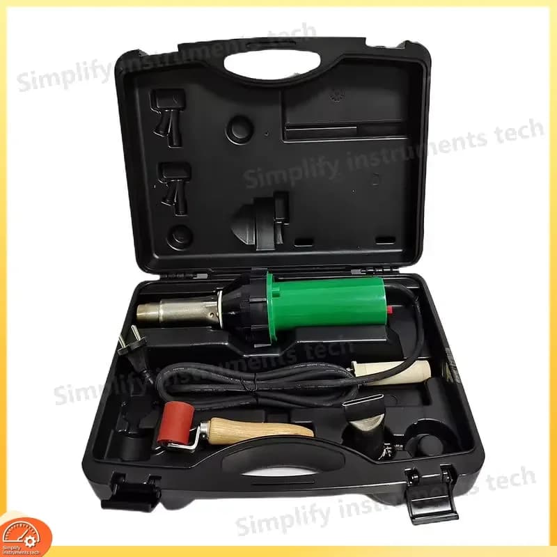 1600W Hot Air Welding Gun 230V PVC Plastic Welder Handheld Heat Gun for Vinyl Flooring Roofing Membrane Repair Tool