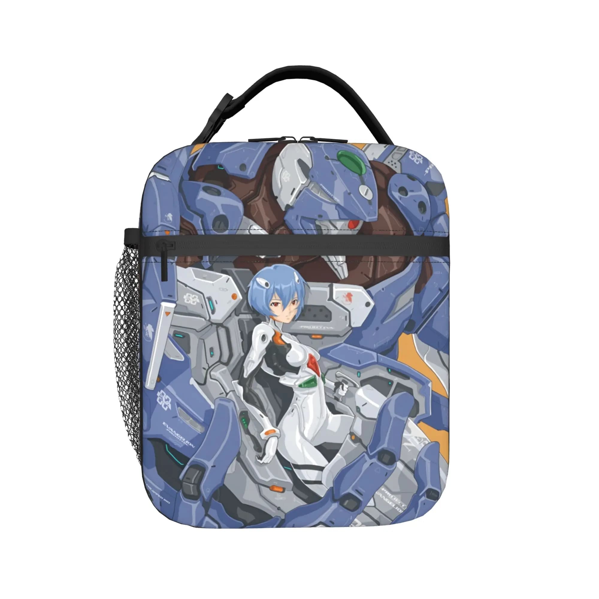 E-Evangelions Thermal Insulated Lunch Bags Mecha Style Doomsday Portable Lunch Container Outdoor Camping Travel Storage Food Box
