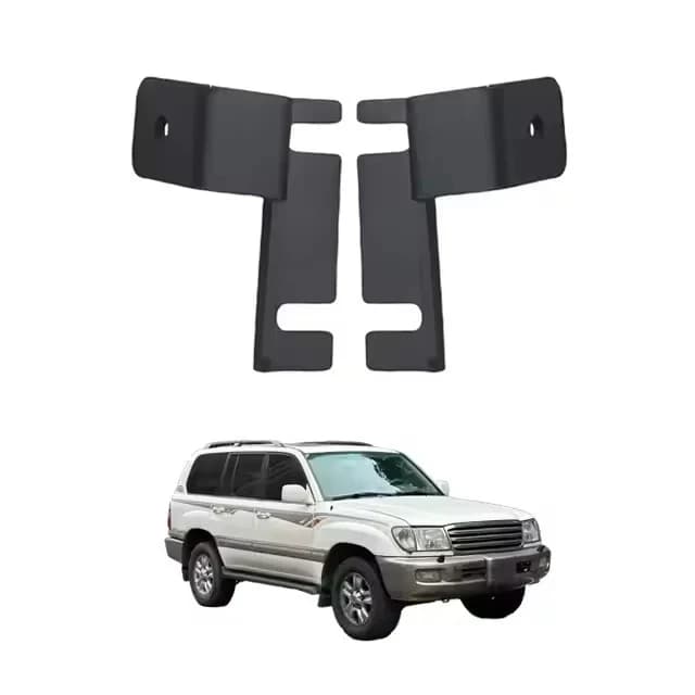 Stainless Steel A-Pillar Light Mount for Toyota Land Cruiser LC100 4x4, LED Strip Light Mounting Bracket