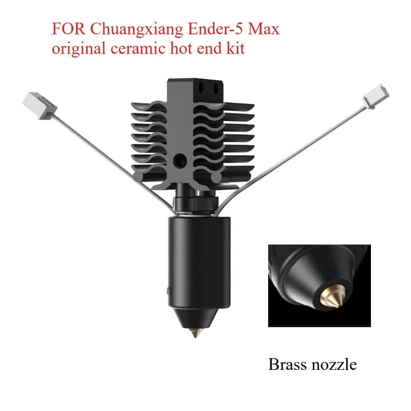 3D Printer Parts FOR CREALITY Original Ender-5 Max Ceramic Heater Head Hot End Print Kit 300 ° C