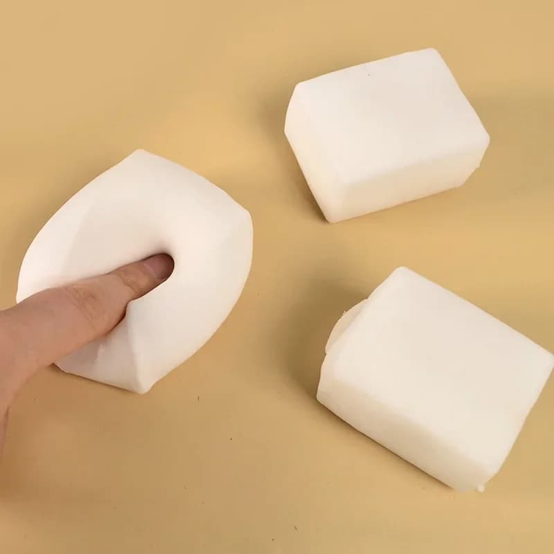 Antistress Ball Soft Tofu Shape, Slow Sensory Toy for Children and Adults, Antistress Toys for Anxiety, ADHD