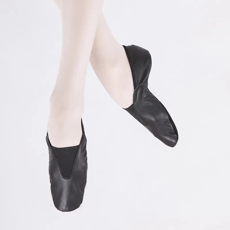 Adult Genuine Leather Women Sneakers Boys Girls Dance Sports Shoes for Gym