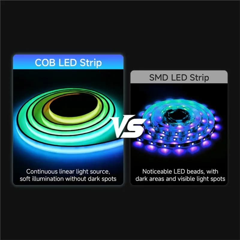 DT51 RGBWC for Colorful COB LED Strip Length IP65 Protection, WS2812B Control Chip, 5 Meter Programmable Light Band