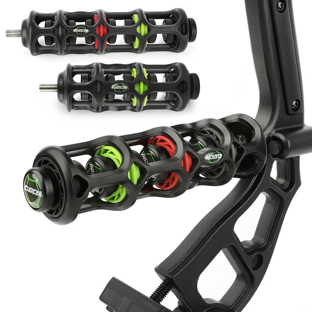 4inch 6inch Compound Bow Stabilizer Hunting Dampener Absorber Archery Target Shooting Accessories