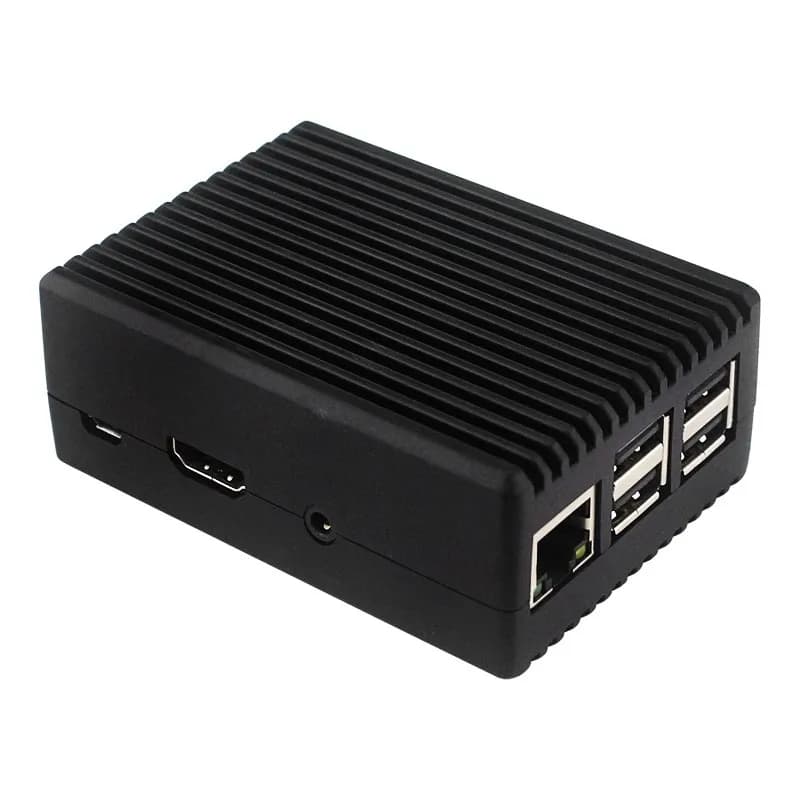 Aluminum Case Raspberry Pi 3 passive cooling armor metal shell with heat sink to thermal Pad for Raspberry Pi 3 model B + 3B