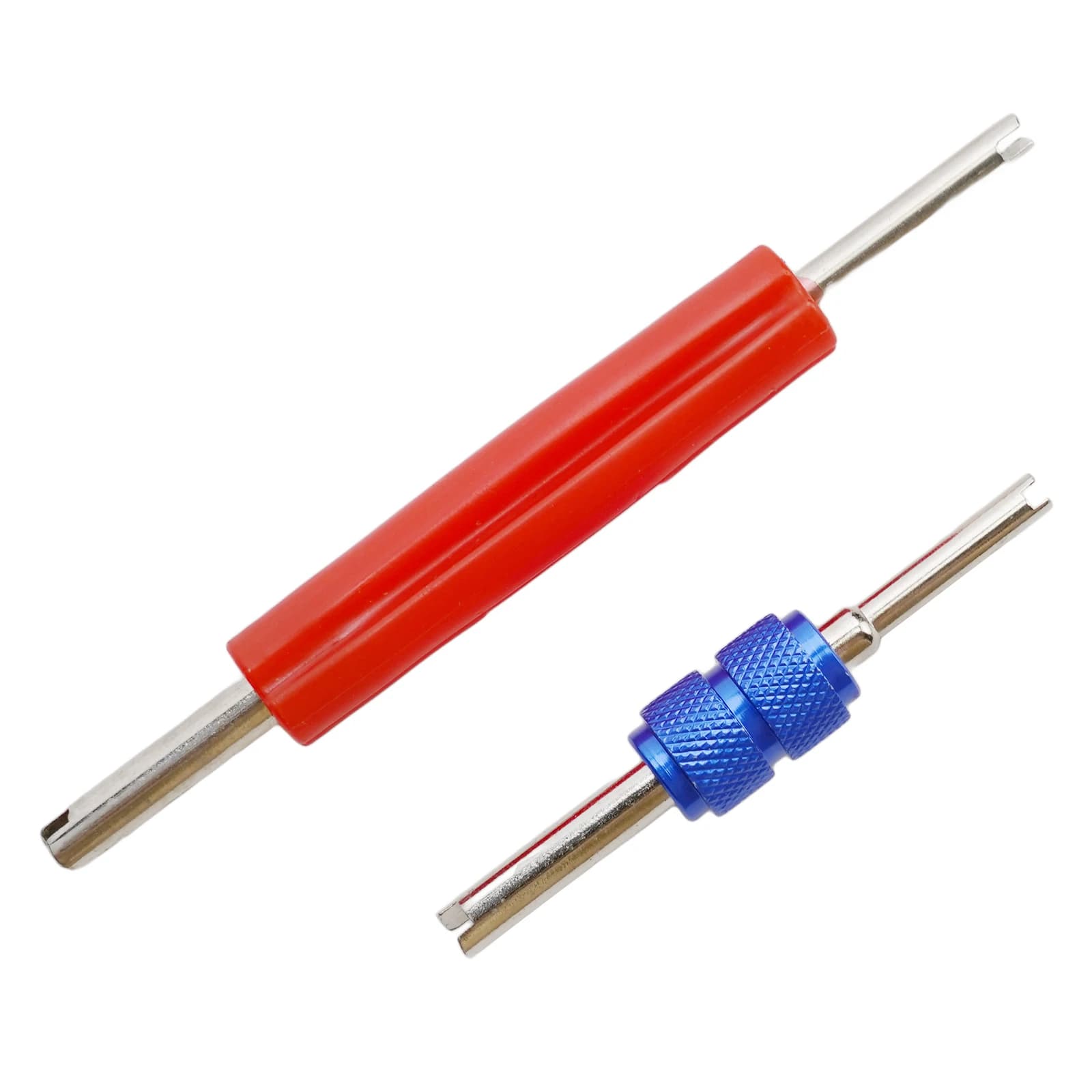Professional For R134a and R12 AC Valve Core Tool Set with 100 Cores and 2 Essential Tools for Car Maintenance
