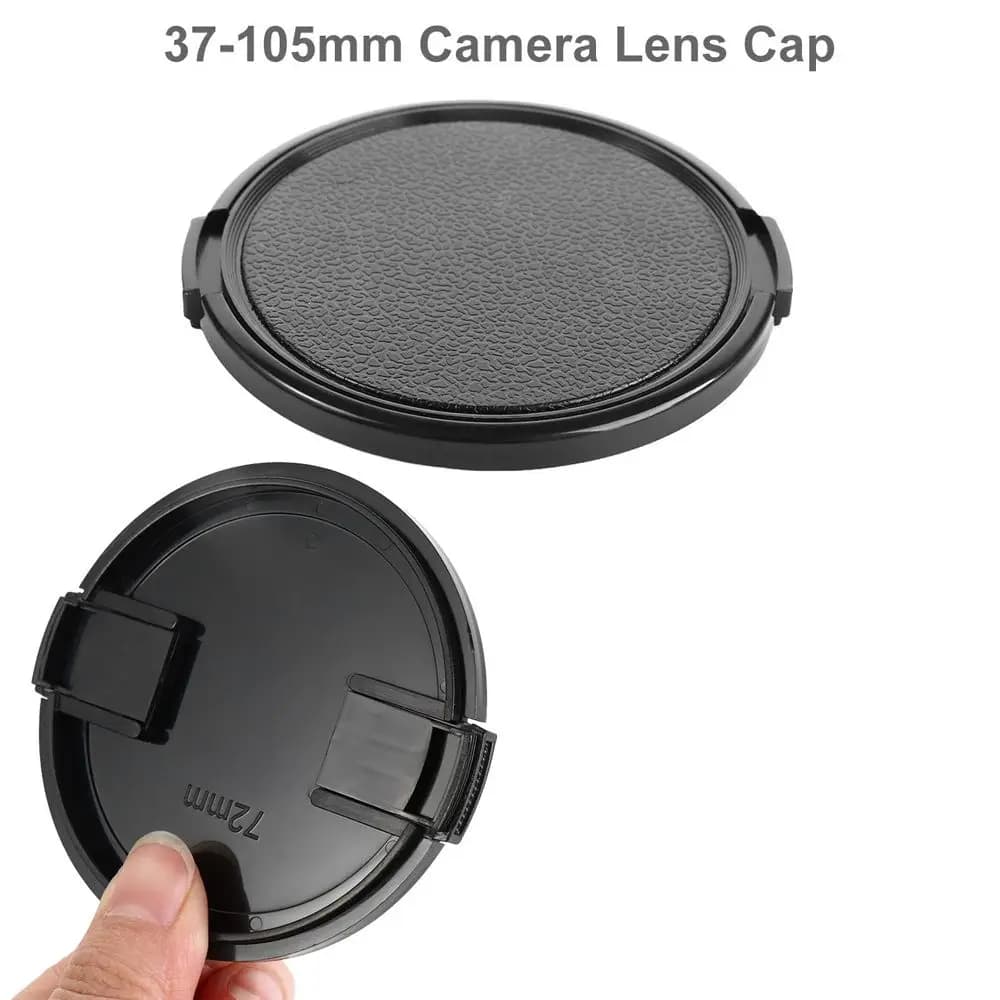 37mm 40.5mm 49mm 58mm 67mm 52mm 72mm 55mm 62mm camera lens cover for Canon Nikon Sony Olypums Fuji Lumix