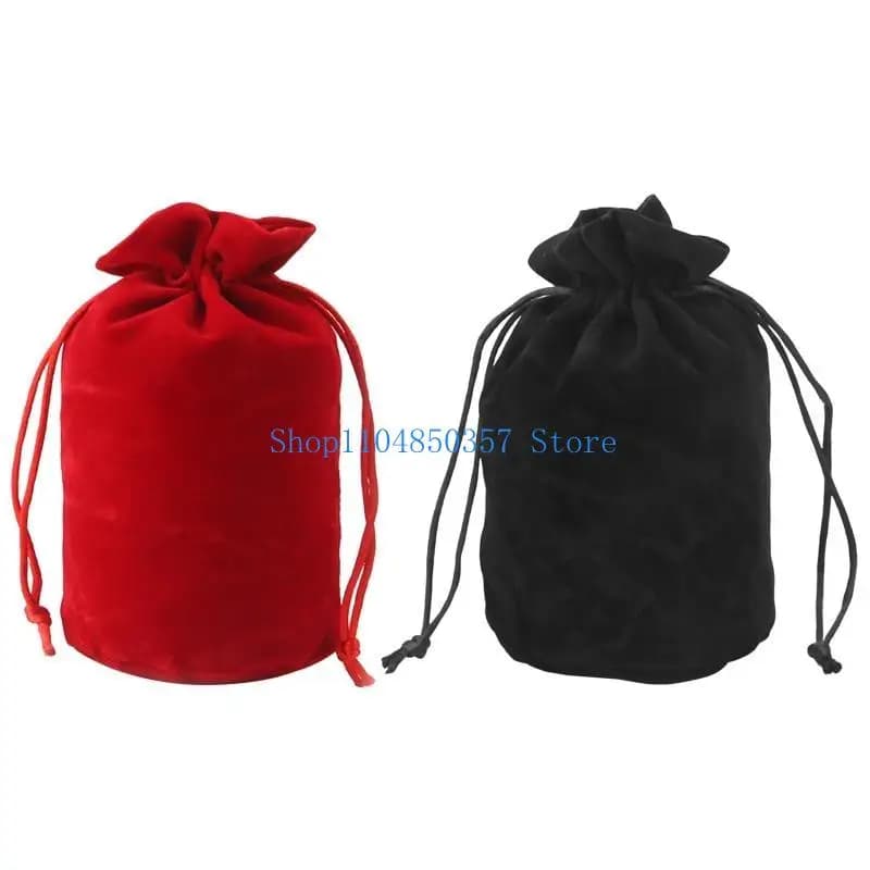 652F Stella Pendolo Board Dadi Borsa con cordoncino Divinazione Tarocchi Carte da gioco Borsa in velluto
