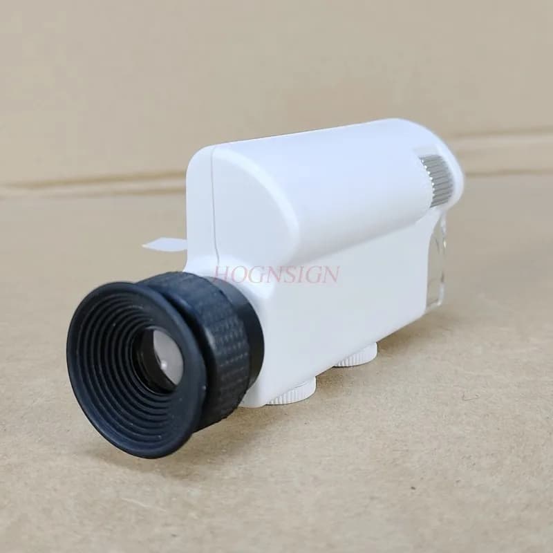 Lente d'ingrandimento con luce LED 200 volte 300 volte microscopio portatile tempi antichi identificazione delle banconote con monete di giada chiara