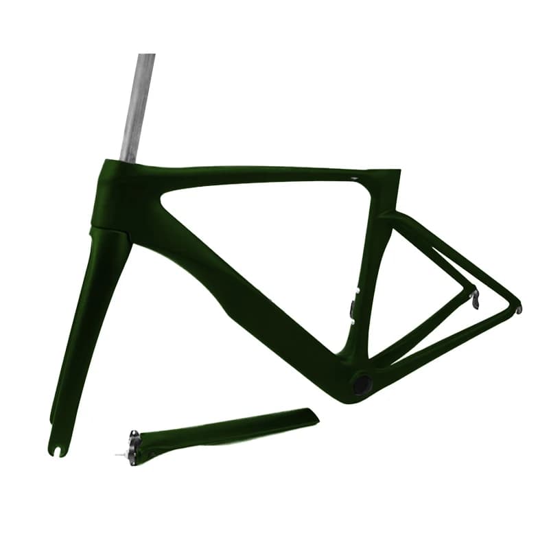 Bicicletta da Strada Super Leggera con Telaio in Fibra di Carbonio Opaco, Bici da Strada in Carbonio T700 con Cavi Interni