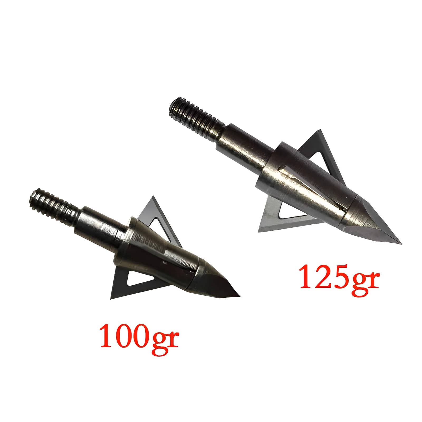 6/12/24Pcs100Grain 125 Grana Testa di freccia da caccia a punta larga 3 lame per OD 8.8mm Albero Tiro con l'arco Arco Bersaglio esterno Caccia Bestia