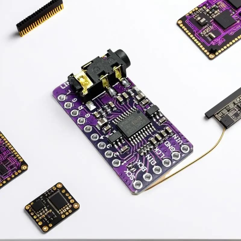 For Raspberry Pi PHAT Format Board Digital PCM5102 Audio Board PCM5102A Interface I2S DAC Decoder GY-PCM5102 I2S Player Module