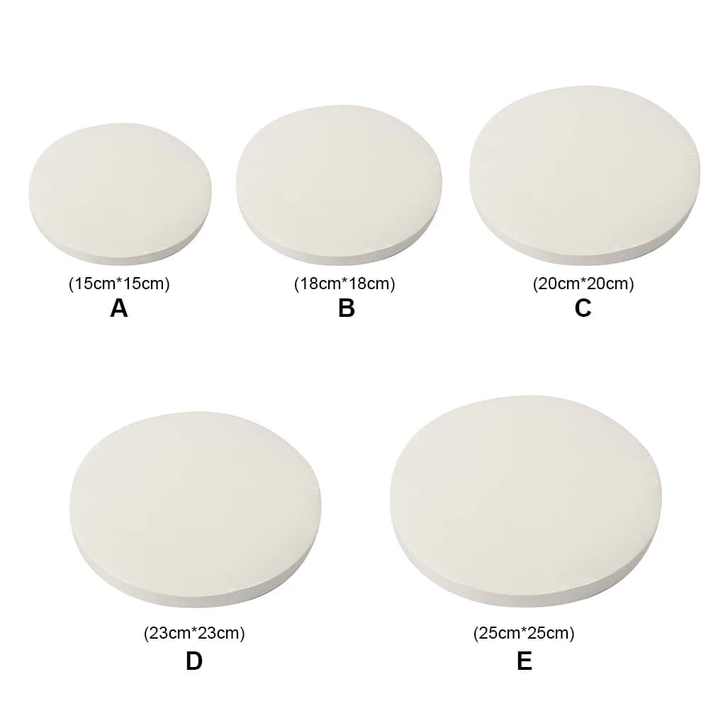 100 pezzi di carta pergamena rotonda di varie dimensioni, fodera di carta da forno, adatta per teglia rotonda, cheesecake rotonda, cottura