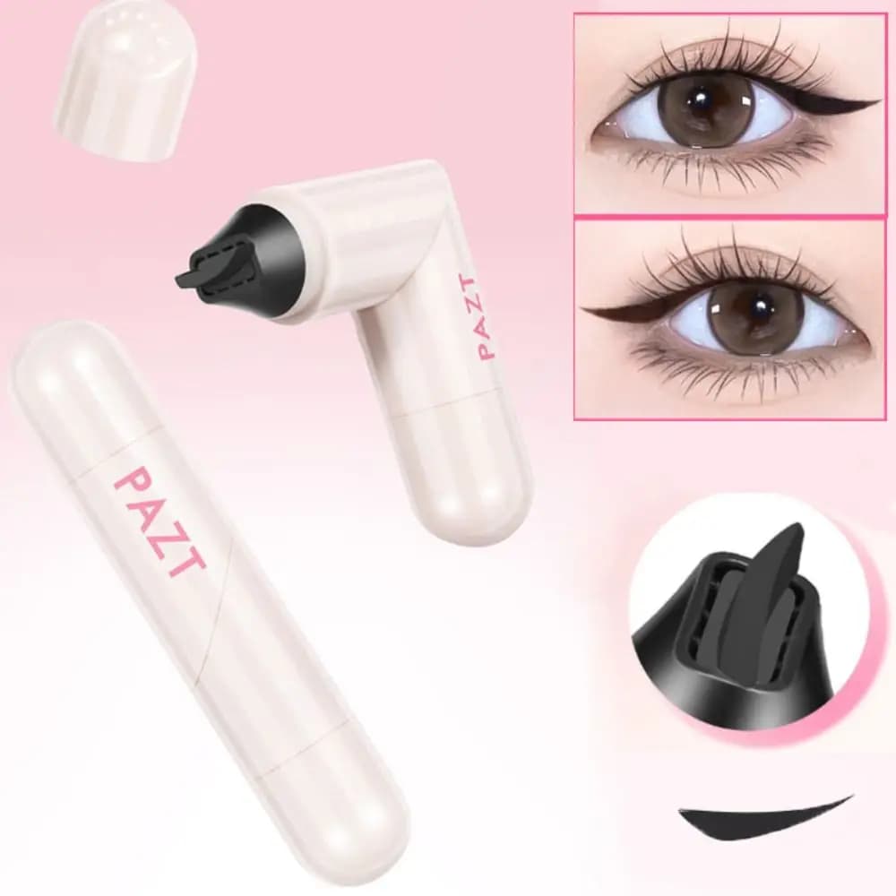 New Waterproof Eyeliner Stamp Long-Term Quick Drying Eyeliner Pen for Eyeliner Pen for Black Portable Eyeliner