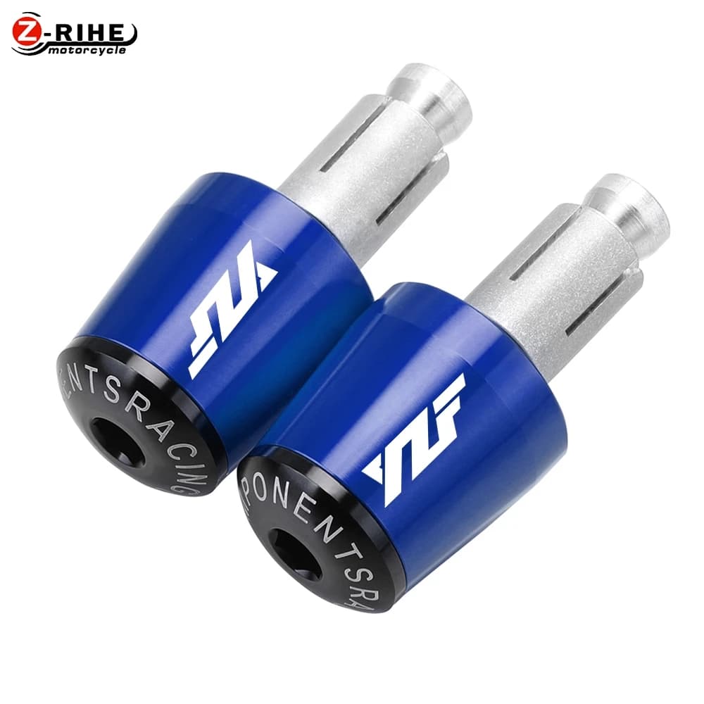 For YAMAHA YZFR1 YZFR3 YZFR6 YZF R125 YZF600R Thundercat motorcycle accessories 7/8' handlebar End weights Cap handlebars