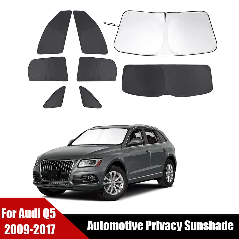 Parasole per auto per Audi Q5 2009-2017 Audi SQ5 accessori parabrezza anteriore e posteriore parasole lunotto parasole privacy