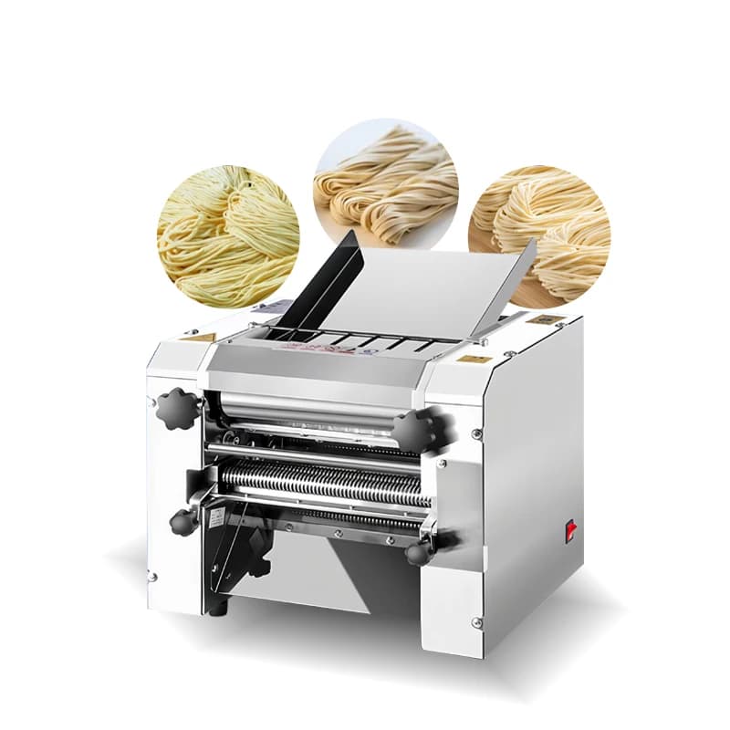 Macchina Automatica Elettrica per Fare la Pasta Fresca, Pressa per Impasto e Pasta, Attrezzatura Commerciale per Cucina