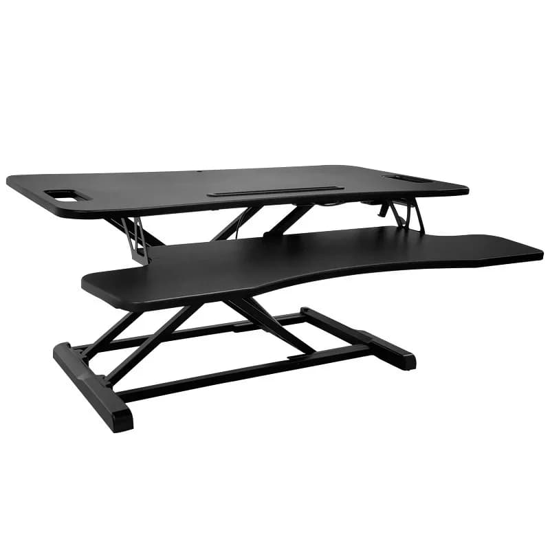 95*40CM Height-adjustable Desk for Computer Desk with Monitor Stand, Height-adjustable Platform, Folding Height-increasing Frame