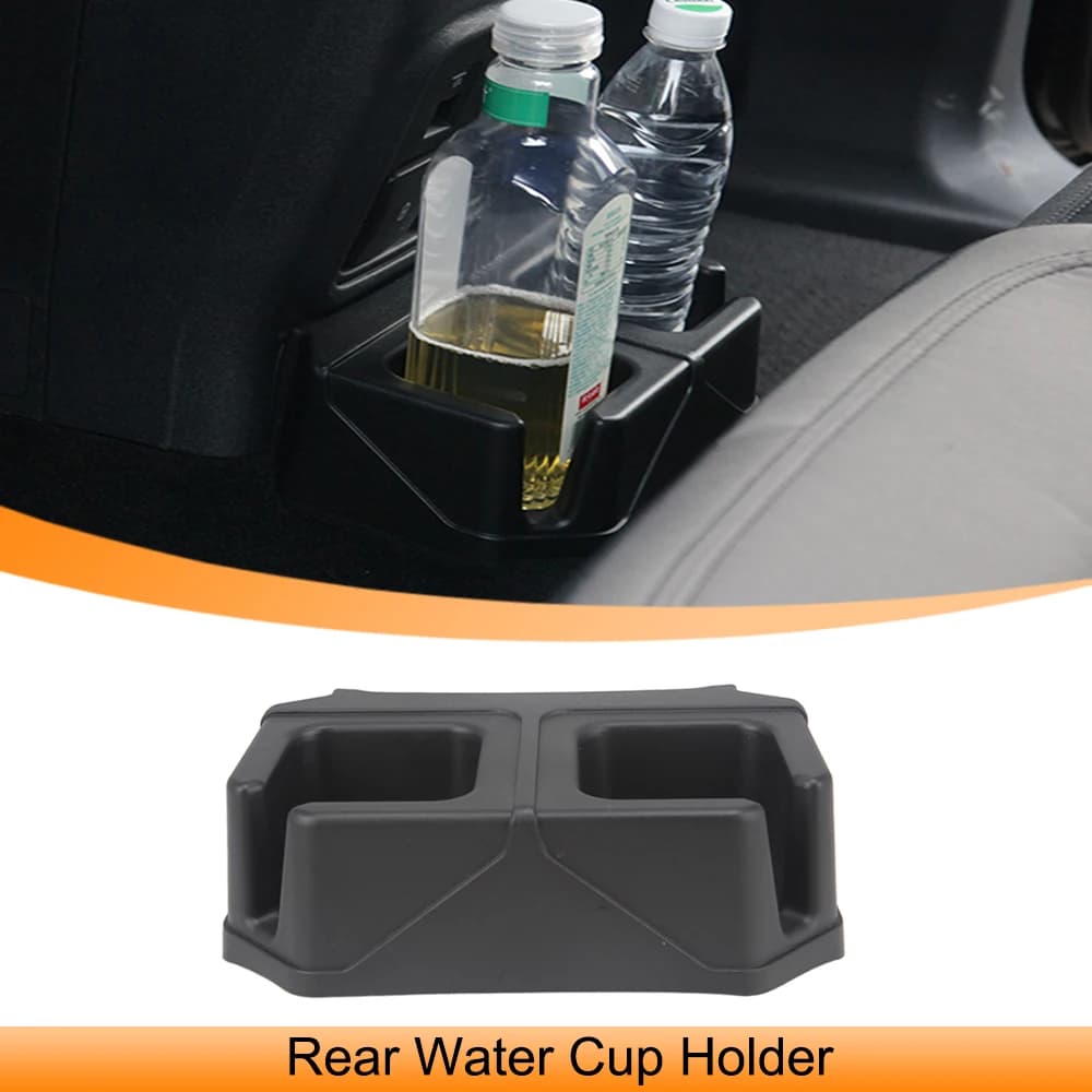 Portabicchieri per acqua posteriore per auto staffa per bevande riordino per Ford Bronco 2021 2022 2023 2/4 scatola portaoggetti per porte accessori interni