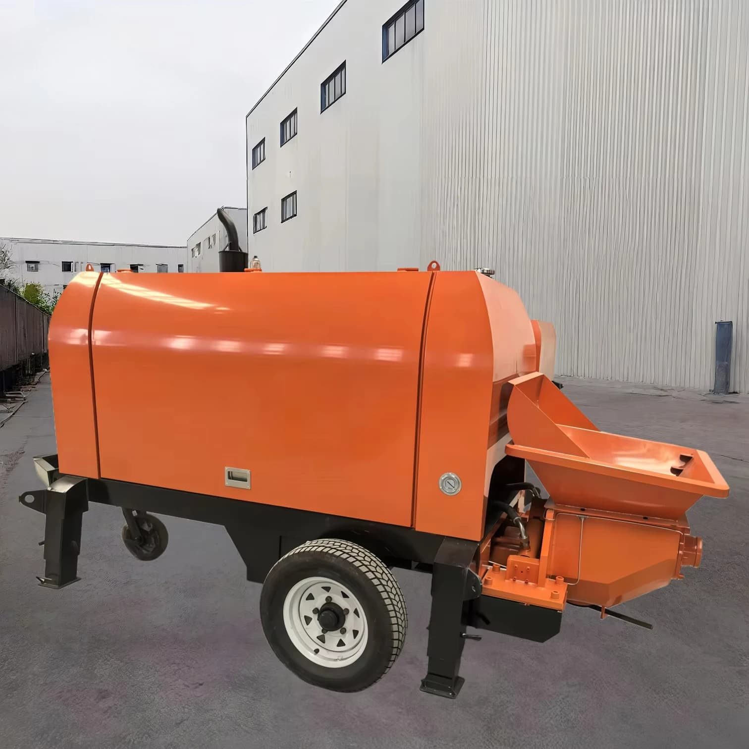 Low Price HBT20E Electric Customizable 20m/h High Efficiency Concrete Pump Foundation Engineering Tunnel Construction