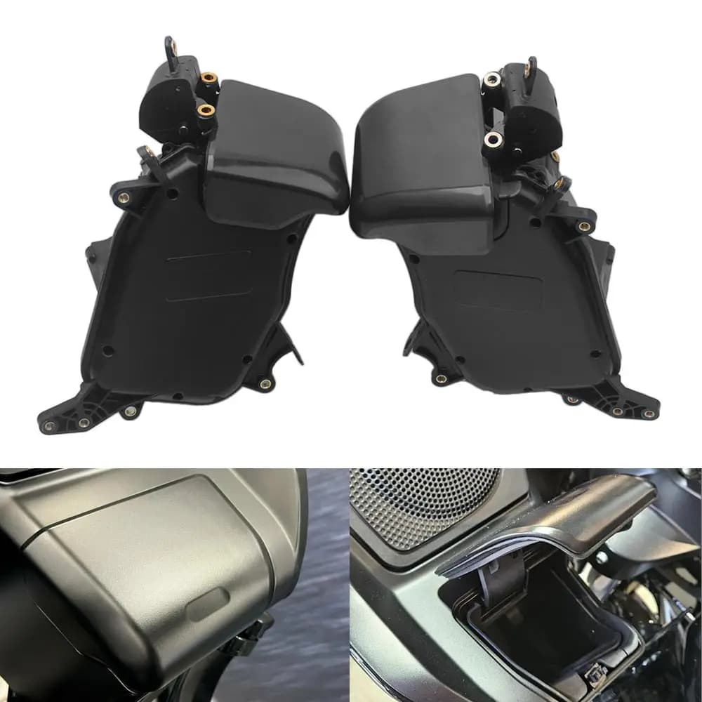 Motorcycle Front Fairing Storage Glove Box Glove Box Door Cover For Harley Touring Road Glide CVO ST RR FLTRX 2024-Later