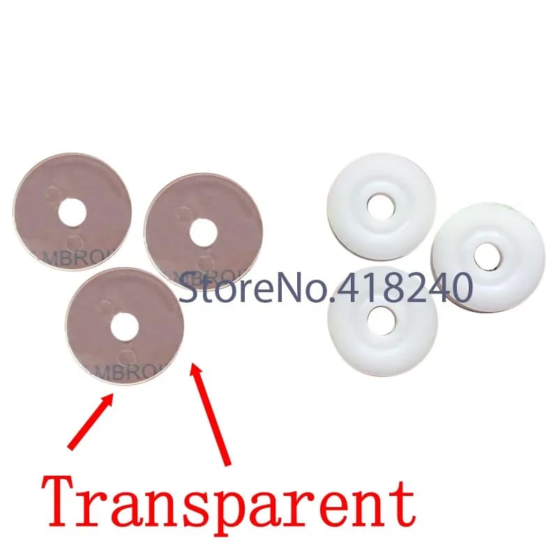 Computerized embroidery machine accessories: Bolt Tensor Clamp, Insulating Sheet, Adjustable Clamp for Wire, Nylon Passer Wheel