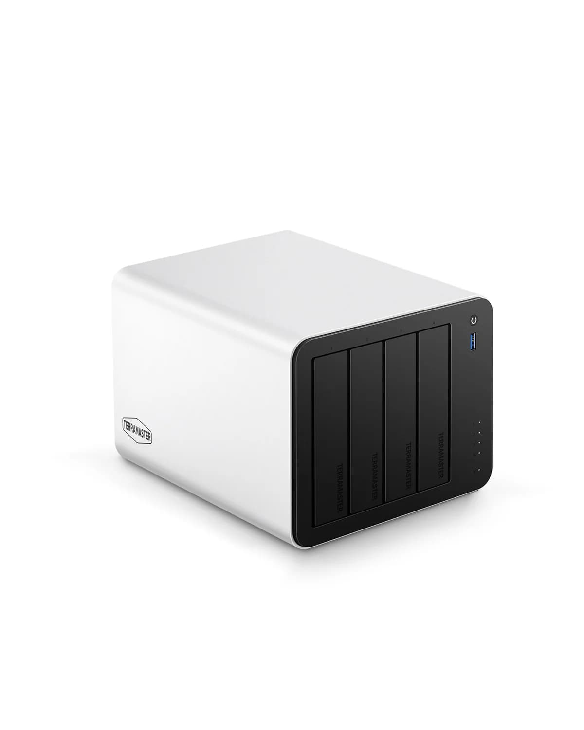TERRAMASTER F4-425 Plus Archiviazione NAS a 4 alloggiamenti – CPU Intel N150 Quad-Core, 16 GB di RAM, archiviazione attaccata in rete (senza disco)
