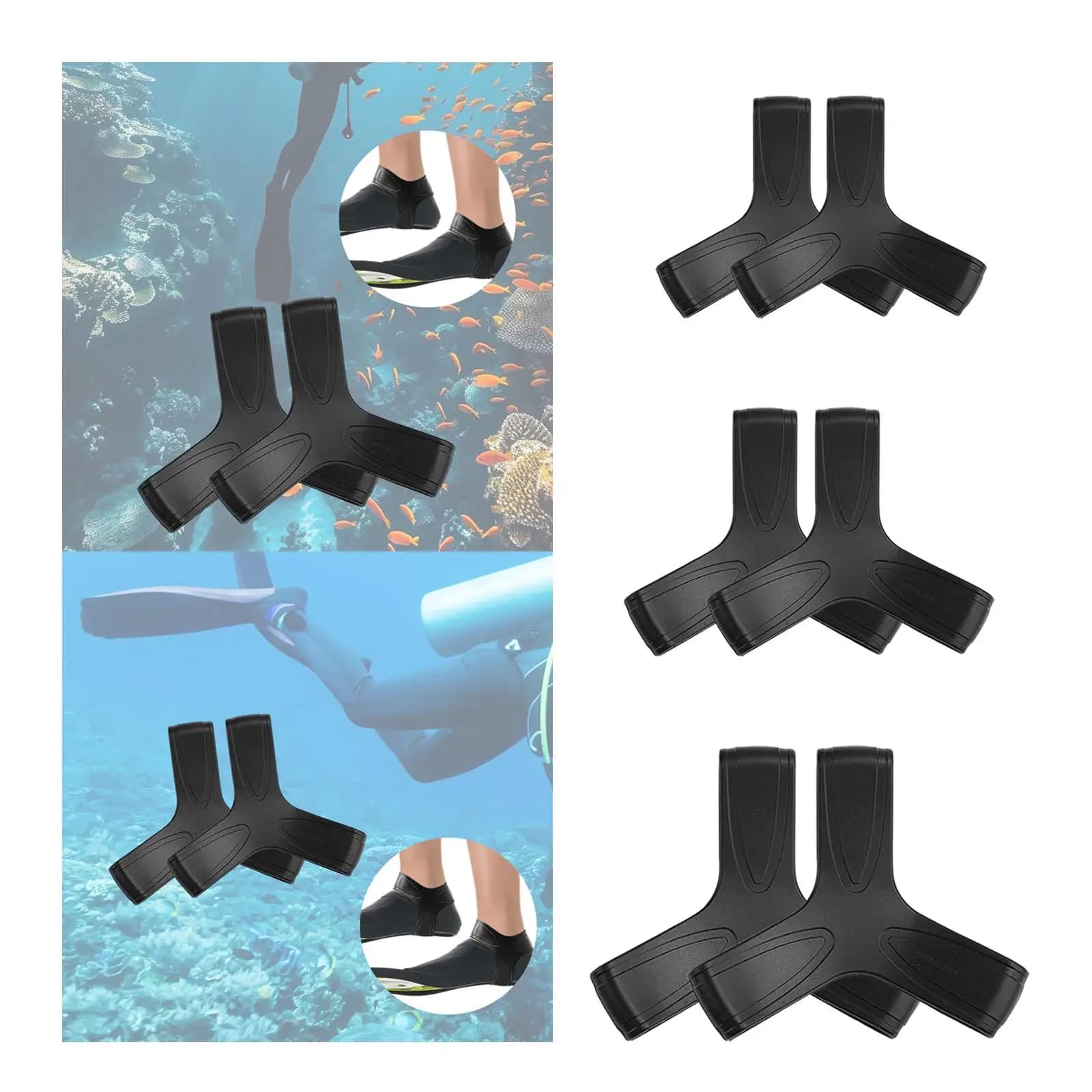 2 pcs immersion fins accessories for spare equipment snorkeling fin strap