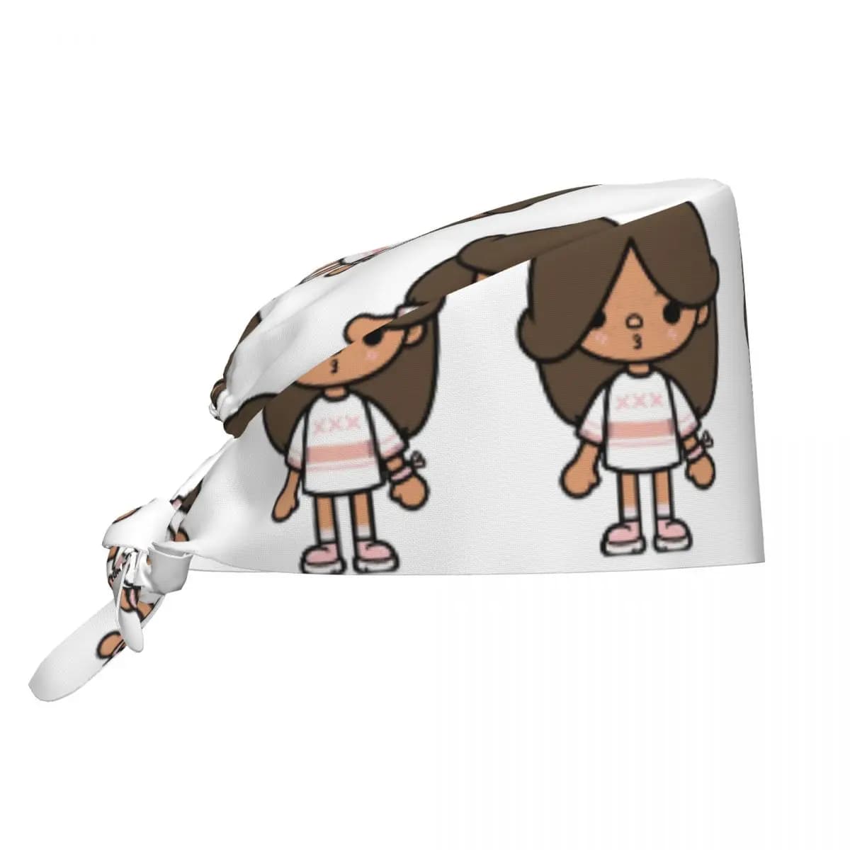 Toca Life Box - Toca Boca Cappello Chirurgico Carino per Infermieri, Cappello da Lavoro Unisex Regolabile per Dentisti