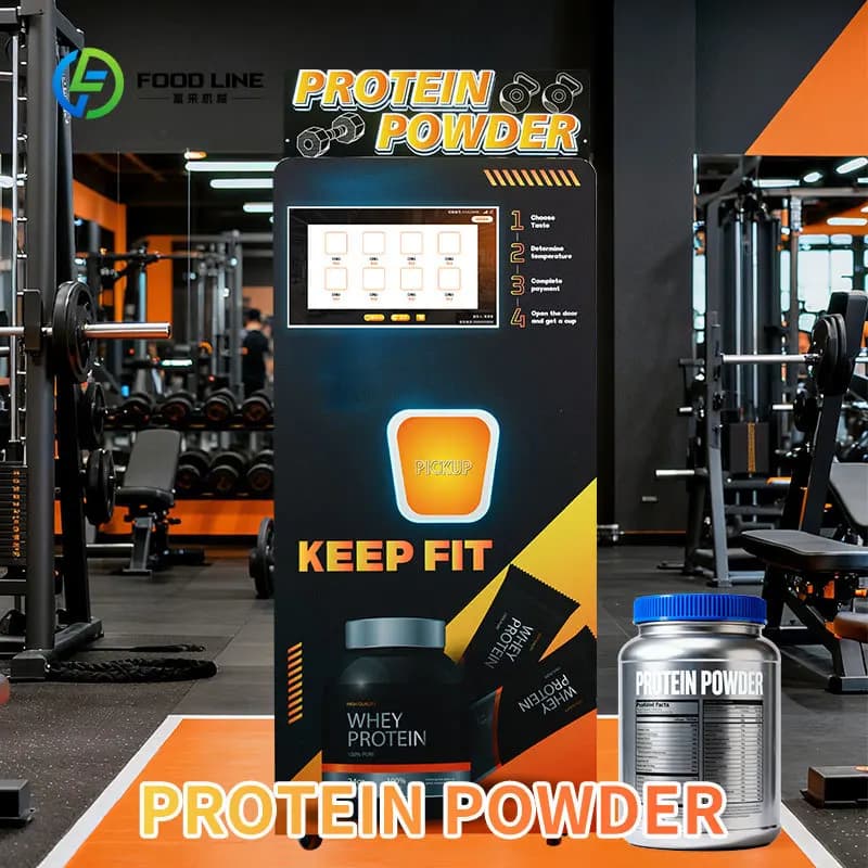 Customized Commercial Protein Shake Automatic Dispenser Protein Powder Vending Machine