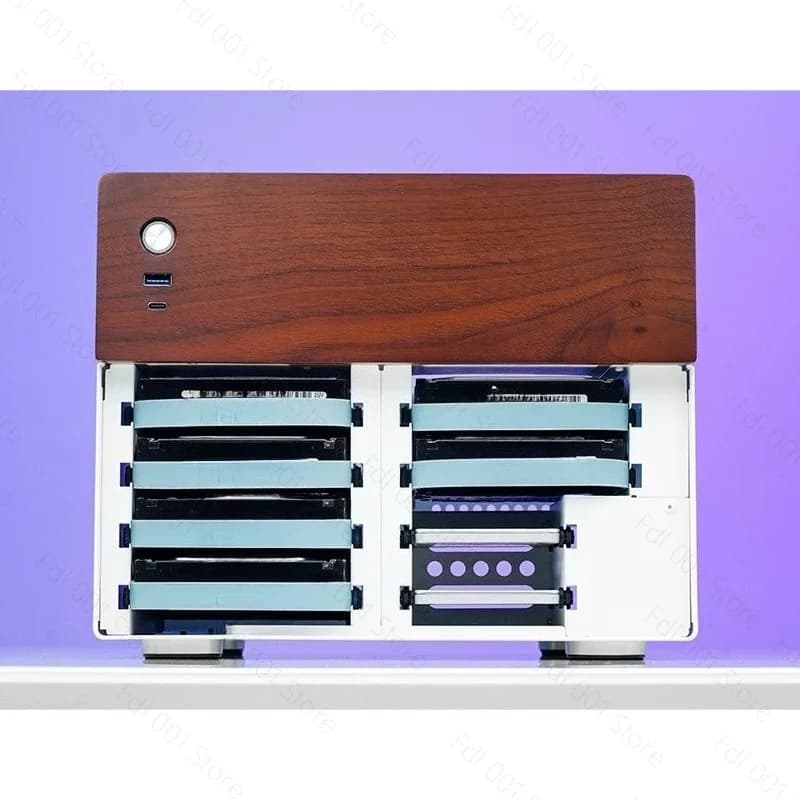 Case NAS N4 a 8 Bay MATX per Server di Archiviazione Domestica