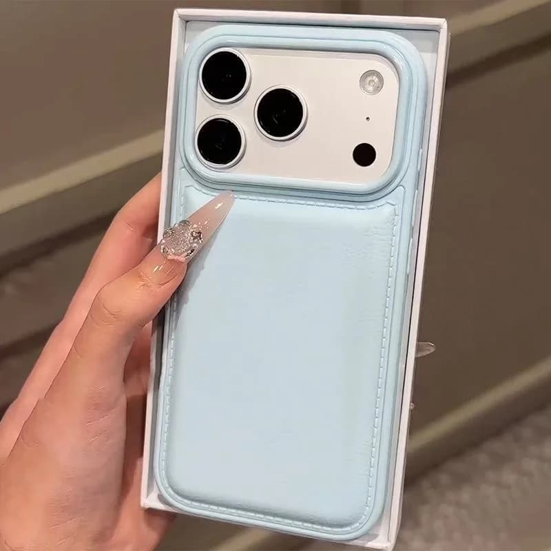 Custodia protettiva in pelle di lusso con texture Candy per iPhone 17 16 15 14 13 12 11 Pro Max Plus X XS XR 17Pro 16Pro Custodia antiurto per armatura