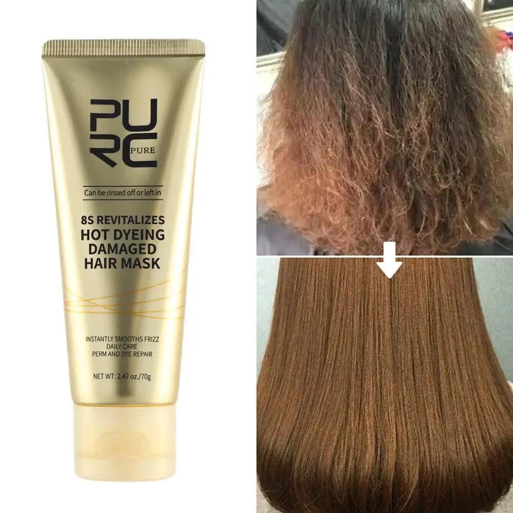 8 secondi maschera per capelli magica cheratina raddrizzamento riparazione trattamento frutto danneggiato morbido levigante crema professionale per la cura dei capelli
